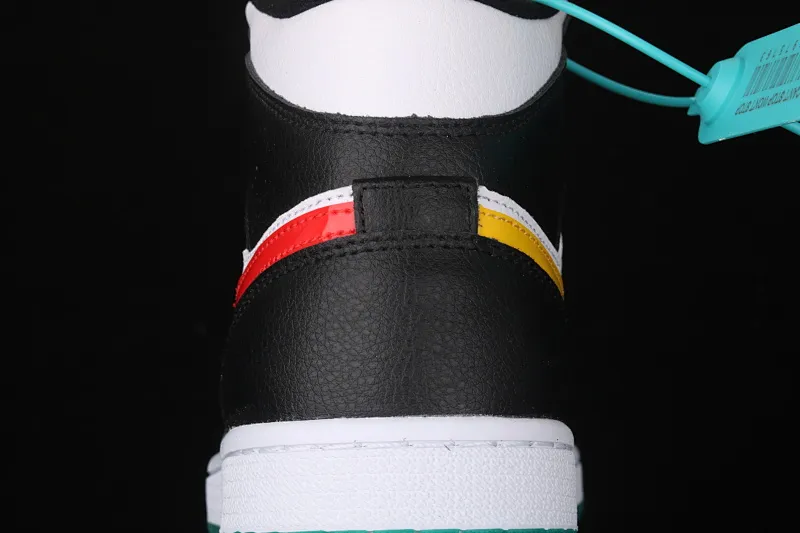 All categories Air Jordan Jordan series basketball shoes Air Jordan 1 Mid Air Jordan 1 Mid AJ1 Joe 1 red and yellow color hook Yuanyang mid-top basketball shoes BQ6472-063